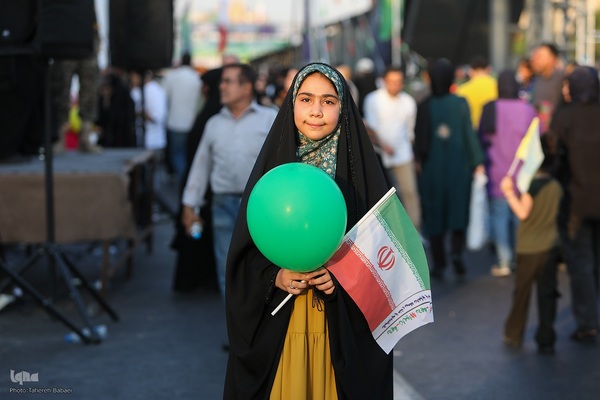 خروش غدیری مردم ایران؛ این بار برای فتح خیبر زمان