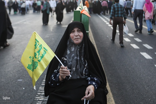 خروش غدیری مردم ایران؛ این بار برای فتح خیبر زمان
