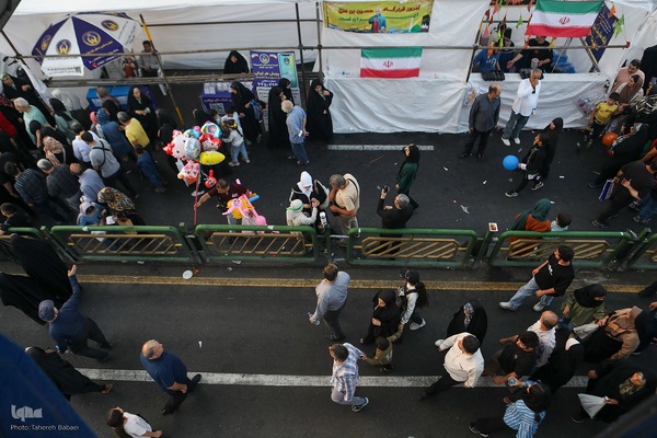 خروش غدیری مردم ایران؛ این بار برای فتح خیبر زمان