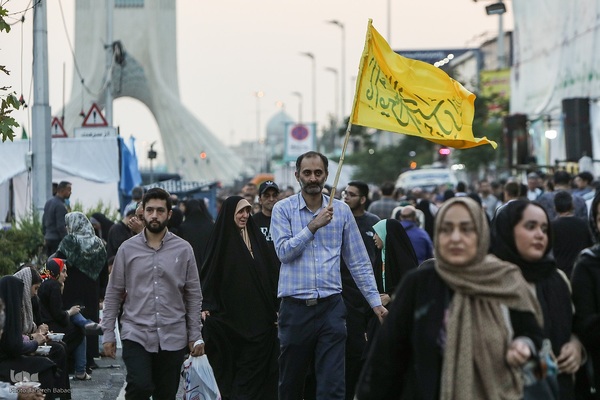 خروش غدیری مردم ایران؛ این بار برای فتح خیبر زمان