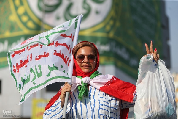 خروش غدیری مردم ایران؛ این بار برای فتح خیبر زمان-۲