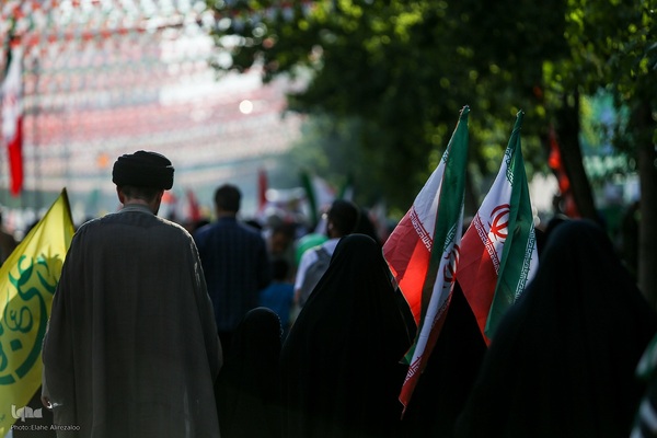 خروش غدیری مردم ایران؛ این بار برای فتح خیبر زمان-۲