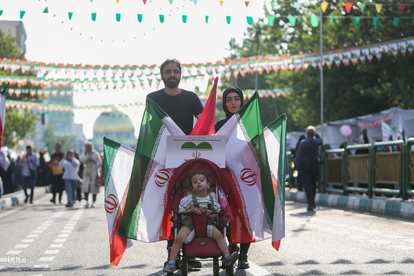 خروش غدیری مردم ایران؛ این بار برای فتح خیبر زمان-۲