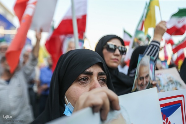 خروش غدیری مردم ایران؛ این بار برای فتح خیبر زمان-۲