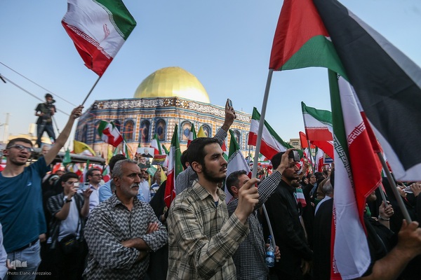 خروش غدیری مردم ایران؛ این بار برای فتح خیبر زمان-۲