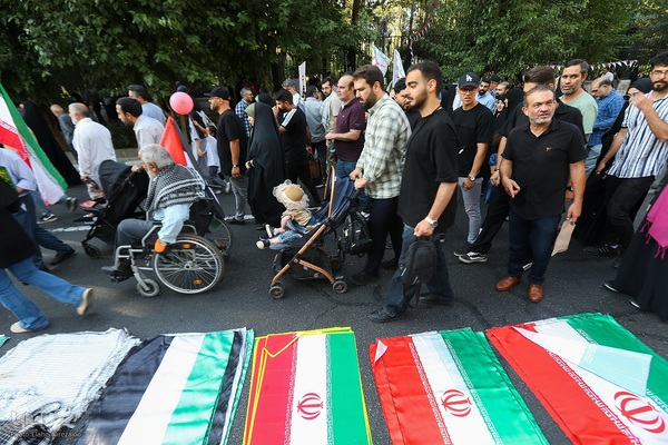 خروش غدیری مردم ایران؛ این بار برای فتح خیبر زمان-۲