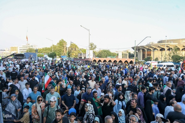 خروش غدیری مردم ایران؛ این بار برای فتح خیبر زمان-۲