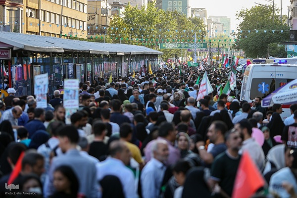 خروش غدیری مردم ایران؛ این بار برای فتح خیبر زمان-۲