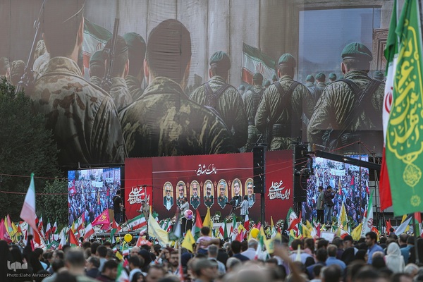 خروش غدیری مردم ایران؛ این بار برای فتح خیبر زمان-۲