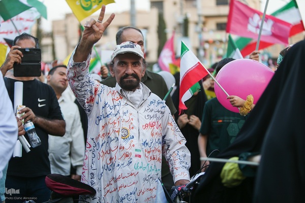 خروش غدیری مردم ایران؛ این بار برای فتح خیبر زمان-۲