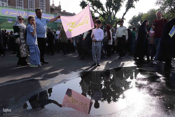 خروش غدیری مردم تبریز