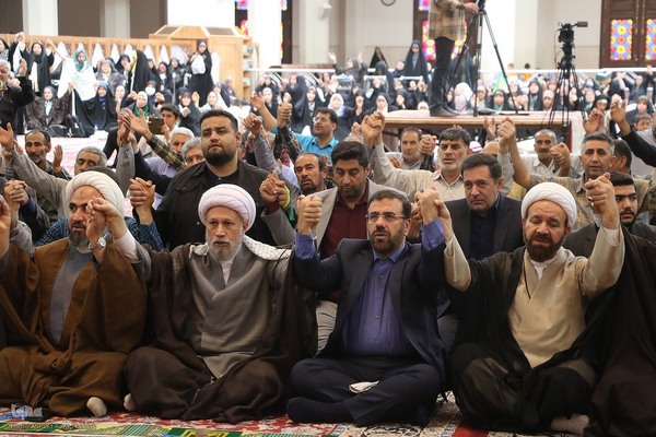 خروش غدیری مردم شیراز