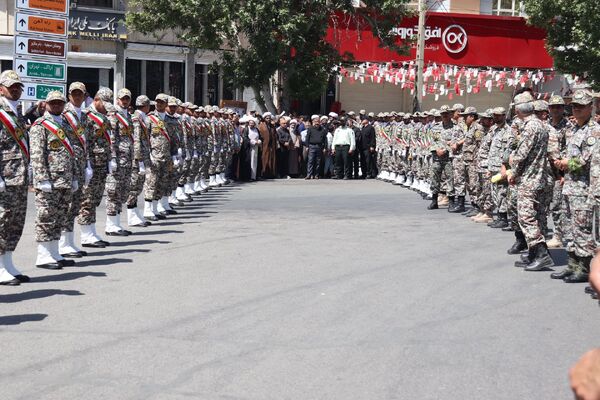 ملایر میزبان پیکر پاک دو شهید مدافع آسمان ایران‎