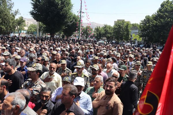 ملایر میزبان پیکر پاک دو شهید مدافع آسمان ایران‎