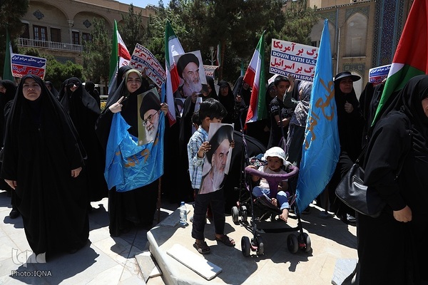 اجتماع حوزویان در محکومیت جنایات رژیم صهیونیستی