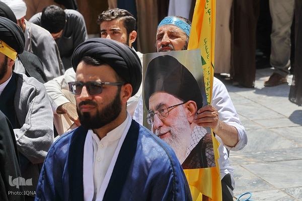 اجتماع حوزویان در محکومیت جنایات رژیم صهیونیستی