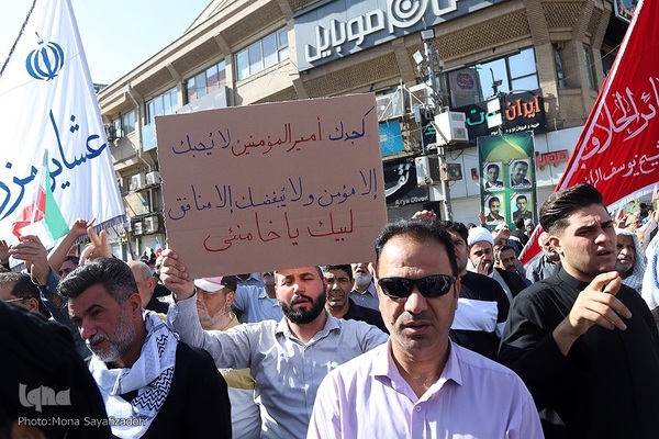 تشییع پیکر شهدای راه وطن در اهواز