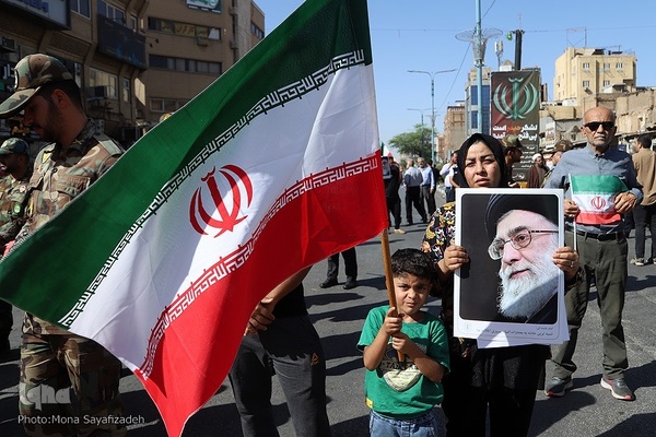 تشییع پیکر شهدای راه وطن در اهواز