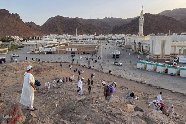 منطقه شهدای احد در مدینه منوره