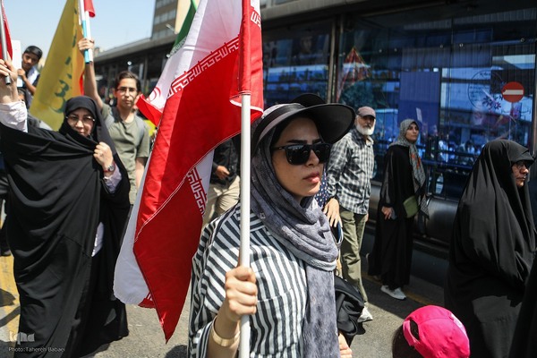 راهپیمایی «جمعه خشم و نصر» در تهران