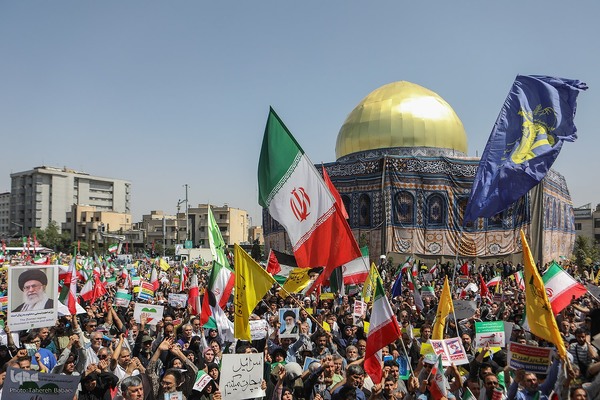 راهپیمایی «جمعه خشم و نصر» در تهران