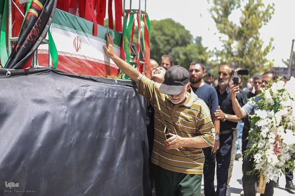 تشییع شهدای تهران در تجاوز رژیم اشغالگر صهیونیستی