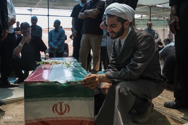 تشییع شهدای تهران در تجاوز رژیم اشغالگر صهیونیستی