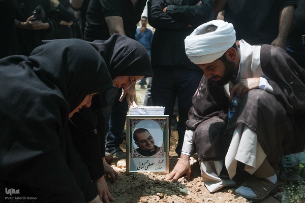 تشییع شهدای تهران در تجاوز رژیم اشغالگر صهیونیستی