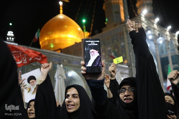 اعلام انزجار و فریاد انتقام مردم قم علیه تجاوز آمریکا به خاک ایران