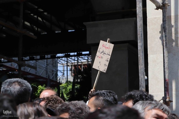 تشییع پیکر دو شهید قرآن آموز در تبریز