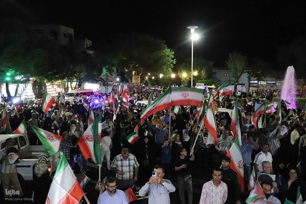 تجمع مردمی حمایت از بشارت فتح در تبریز