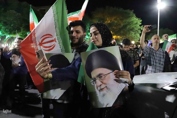 تجمع مردمی حمایت از بشارت فتح در تبریز