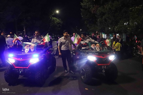 تجمع مردمی حمایت از بشارت فتح در تبریز