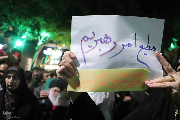 تجمع مردمی حمایت از بشارت فتح در تبریز