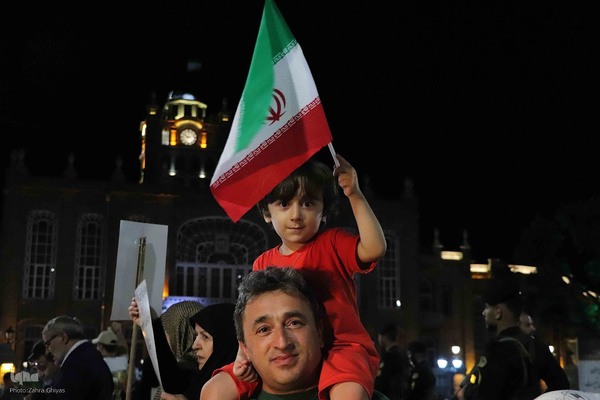 تجمع مردمی حمایت از بشارت فتح در تبریز