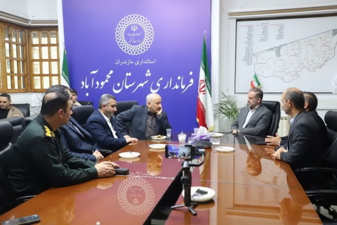 حضور استاندار مازندران در فرمانداری محمودآباد و بازدید از سایت زباله سوز رامسر و تنکابن