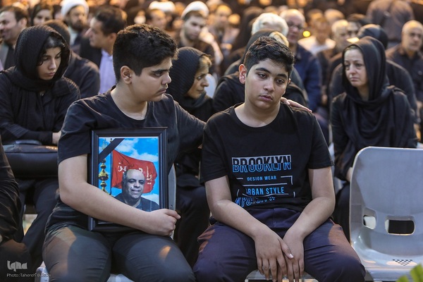 تشییع ‌پیکر شهدای تعرض رژیم اشغالگر صهیونیستی به تهران