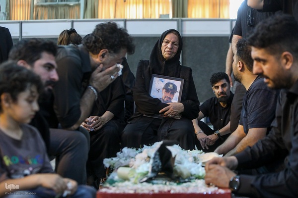 تشییع ‌پیکر شهدای تعرض رژیم اشغالگر صهیونیستی به تهران