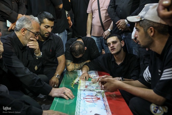 تشییع ‌پیکر شهدای تعرض رژیم اشغالگر صهیونیستی به تهران