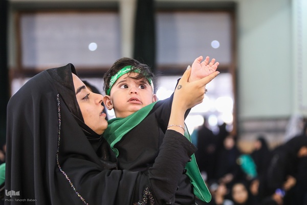 مراسم شیرخوارگان حسینی در حرم عبدالعظیم حسنی