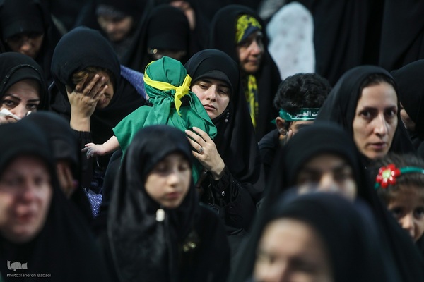 مراسم شیرخوارگان حسینی در حرم عبدالعظیم حسنی