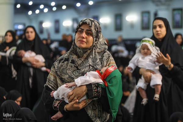 مراسم شیرخوارگان حسینی در تهران