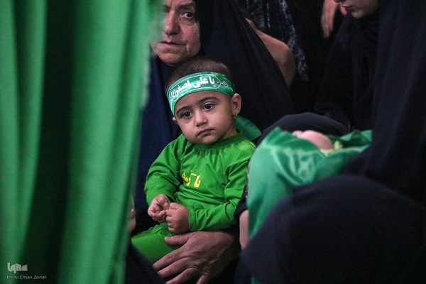 مراسم شیرخوارگان حسینی در یزد