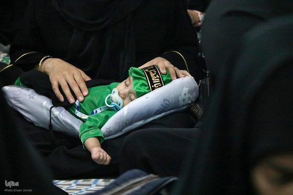 مراسم شیرخوارگان حسینی در یزد