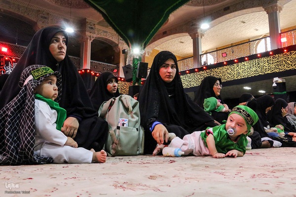 مراسم شیرخوارگان حسینی در زنجان