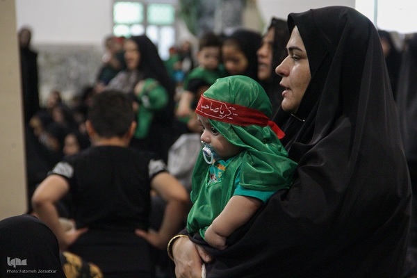 مراسم شیرخوارگان حسینی در بیرجند