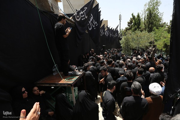 مراسم تشییع و خاکسپاری حافظ قرآن پاسدار شهید احسان ذاکری