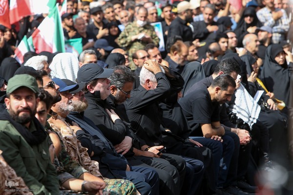 تشییع پیکر ۶۰ شهید اقتدار در تهران