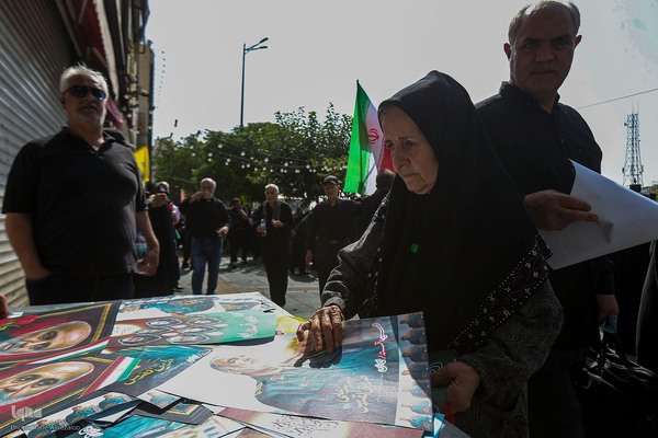 تشییع پیکر ۶۰ شهید اقتدار در تهران