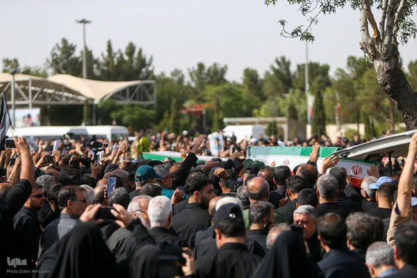 مراسم خاکسپاری سرداران حاجی‌زاده، باقری